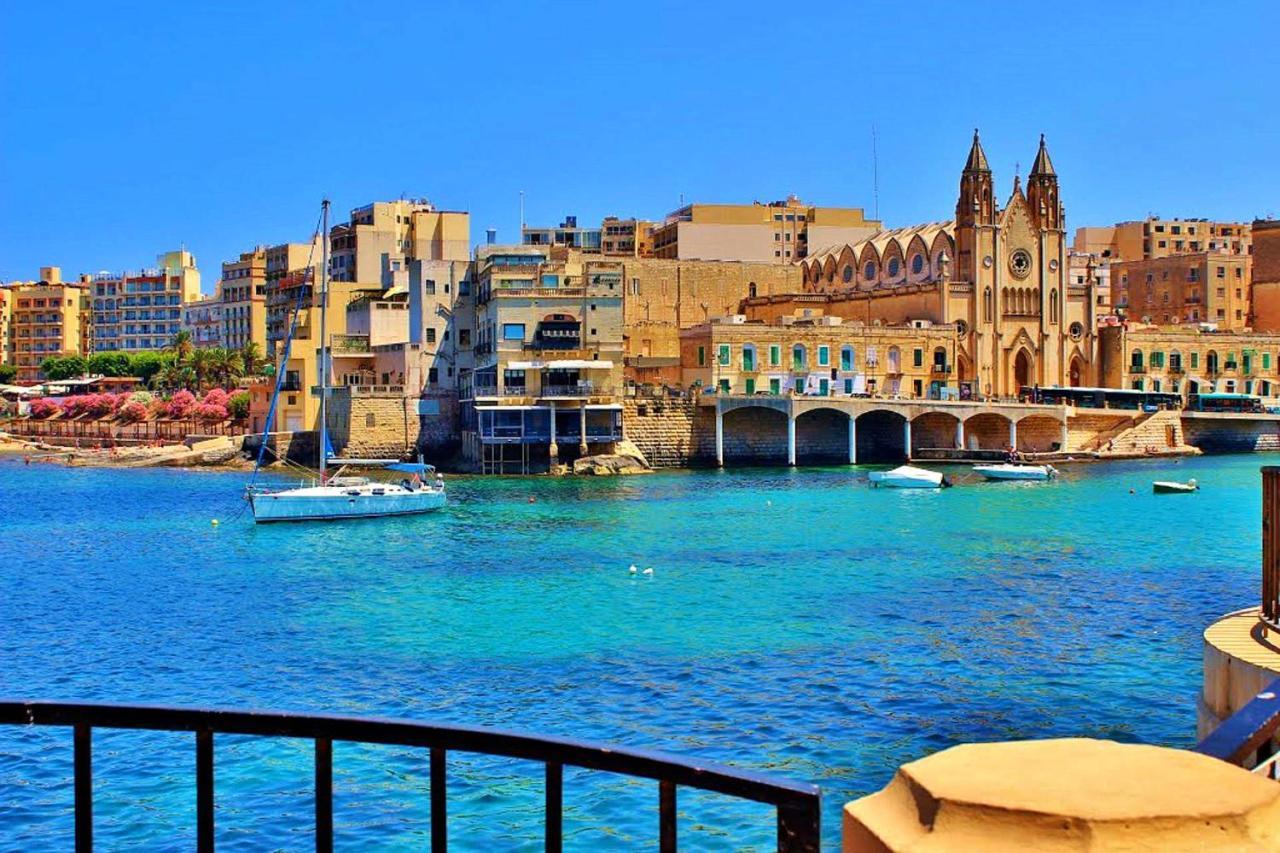 Modern Family Holiday Retreat In Gzira Sliema Bagian luar foto